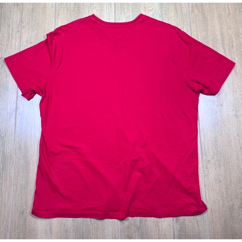 Polo Ralph Lauren Mens V-Neck T-Shirt 2 Pack Red Blue Pony Logo 710610676011 - Picture 10 of 14